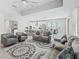 Open-concept living area with a seamless flow from the kitchen to the living room at 3840 Se 6Th Ave, Ocala, FL 34480