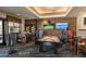 Pro shop with pool table, seating, displays and TVs at 4050 Nw 48Th Terrace Rd, Ocala, FL 34482