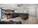 Bright and airy living room with wood floors, leading to the kitchen at 5144 Ne 9Th St, Ocala, FL 34470