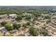 Scenic aerial shot of the neighborhood highlighting the homes surrounded by mature trees and a mix of residential streets at 5720 Se 22Nd Pl, Ocala, FL 34480