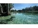Crystal clear river view, great for swimming, boating, and other water activities at 6840 Sw 198Th Ave, Dunnellon, FL 34431