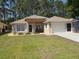 Charming single-story home featuring a well-manicured lawn and a two-car garage at 11653 Sw 72Nd Cir, Ocala, FL 34476