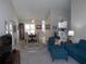 Spacious living room with stylish furnishings and open floor plan with lots of light at 11653 Sw 72Nd Cir, Ocala, FL 34476