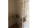 Walk-in closet equipped with metal shelving and storage solutions, perfect for organizing clothes and accessories at 2127 N.E. 40Th Ave., Ocala, FL 34470