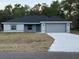 Charming single-story home with a gray exterior, well-maintained lawn, and attached two-car garage at 227 Locust Rd, Ocala, FL 34472