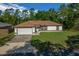 Charming single-story home with a two-car garage, green lawn, and attractive exterior paint scheme at 2312 Sw 140Th Ct, Ocala, FL 34481