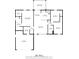 Detailed floor plan showcasing the layout of this 1188 sq ft home, including the garage and screened porch at 2312 Sw 140Th Ct, Ocala, FL 34481