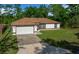 Charming one-story home with a well-maintained lawn and attached two-car garage at 2312 Sw 140Th Ct, Ocala, FL 34481