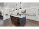 Large kitchen with granite counters, stainless steel appliances, and a center island at 2515 Se 77Th St, Ocala, FL 34480