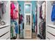 Well-organized walk-in closet with shelving and ample storage space at 4083 Se 38Th Loop, Ocala, FL 34480