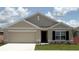 Charming single-story home with a two-car garage, neutral color palette and well-maintained lawn at 4707 Sw 88Th Ln, Ocala, FL 34476