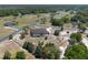 Expansive aerial view of a well-maintained green house with a private pool and surrounding lush greenery at 6045 Ne 65Th St, Silver Springs, FL 34488