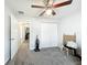 Bedroom featuring neutral walls, carpeted floors and closet, creating a comfortable and functional space at 6671 Se 108Th St, Belleview, FL 34420