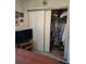 Bedroom closet with sliding doors for easy storage of clothes and personal items at 8107 Sw 108Th Place Rd, Ocala, FL 34481