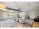 Spacious garage transformed into a versatile living area with seating at 8215 Sw 53Rd Ct, Ocala, FL 34476
