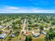 High aerial view showcasing the neighborhood's suburban community at 10946 Sw 65Th Ave, Ocala, FL 34476