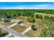 Community aerial view showcasing the neighborhood's layout and surrounding greenery at 10946 Sw 65Th Ave, Ocala, FL 34476