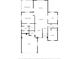 Detailed floor plan showcasing the layout of the home with all rooms and key areas labeled for easy understanding at 11133 Sw 73Rd Ter, Ocala, FL 34476