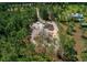 Overhead view of a home site, emphasizing its secluded location and natural light at 13491 E Hwy 316, Fort Mc Coy, FL 32134