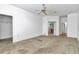 Spacious bedroom with ceiling fan and ensuite bathroom at 15239 Sw 15Th Terrace Rd, Ocala, FL 34473