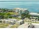 Aerial view capturing newly built townhomes in downtown location near harbor at 288 N Oak Ave, Sanford, FL 32771