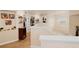 Upstairs hallway with natural light, wood floors, and neutral paint at 3970 Sw 51St Ter, Ocala, FL 34474