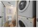 Convenient laundry area including a washer, dryer, and a full shower at 515 Midway Dr # A, Ocala, FL 34472