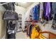 Walk-in closet with wire shelving providing ample storage space at 9591 Sw 70Th Loop, Ocala, FL 34481
