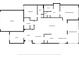 Detailed floor plan with dimensions of a house with living spaces and bedrooms at 9591 Sw 70Th Loop, Ocala, FL 34481