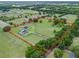 Aerial view of property lines showcasing the property and surrounding area at 2780 Ne 127Th Pl, Anthony, FL 32617