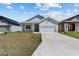 Charming single-story home features a two-car garage, well-manicured lawn, and a welcoming front entrance at 4778 Se 25Th Loop, Ocala, FL 34480