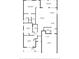 Detailed floor plan showcasing the layout with labeled rooms, dimensions, and features of the residence at 4778 Se 25Th Loop, Ocala, FL 34480