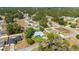 A serene aerial view of a neighborhood with single Gathering homes and lush trees at 5220 Sw 161St Place Rd, Ocala, FL 34473
