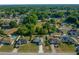 Community featuring mature trees and lawns in a suburban neighborhood at 5899 Pecan Rd, Ocala, FL 34472