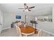 Dining area with a table, chairs, and natural light at 6318 Nw 52Nd Ave, Ocala, FL 34482