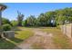 Spacious backyard, showcasing its size and potential for creating an outdoor oasis. With AC unit at 721 Ne 2Nd St, Ocala, FL 34470