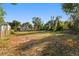 Large backyard with space for outdoor activities and gardening, shaded by mature trees and greenery at 721 Ne 2Nd St, Ocala, FL 34470