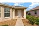 Charming front entrance with walkway and well maintained landscaping in neutral tones at 9175 Se 118Th Loop, Summerfield, FL 34491