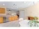 Bright eat in kitchen featuring stainless steel appliances and modern cabinetry at 9175 Se 118Th Loop, Summerfield, FL 34491