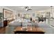 Bright and spacious living room with view, stylish decor, and an open layout at 9532 Sw 70Th Loop, Ocala, FL 34481