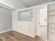 This bedroom offers great storage with built in cabinets and shelves at 11065 Ne 42Nd St, Silver Springs, FL 34488