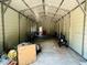 Interior view of a metal shed at 15069 Se 73Rd Ave, Summerfield, FL 34491