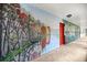 Hallway featuring a colorful nature-themed mural, adding charm and character at 16891 Ne 243Rd Place Rd, Fort Mc Coy, FL 32134
