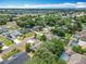Aerial view of the neighborhood with lush landscaping and a community pool at 5327 Sw 89Th St, Ocala, FL 34476