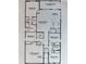 Detailed floor plan showcasing the layout of this home including bedrooms, bathrooms, and open-concept living spaces at 8090 Penrose Pl, Wildwood, FL 34785