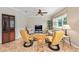 Inviting living room featuring tile floors and neutral decor at 8955 Sw 86Th Loop, Ocala, FL 34481