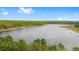 Picturesque lake view bordered by lush trees promising a serene and nature-filled lifestyle at 14620 Se 47Th Loop, Ocklawaha, FL 32179