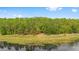 Beautiful lakefront property featuring wooded shoreline and inviting seating area with lush views at 14620 Se 47Th Loop, Ocklawaha, FL 32179