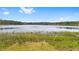 Expansive lake view surrounded by lush greenery and clear blue skies at 14620 Se 47Th Loop, Ocklawaha, FL 32179
