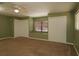 Bedroom with carpet, two closets, a window seat, and a ceiling fan at 16 Water Trak, Ocala, FL 34472